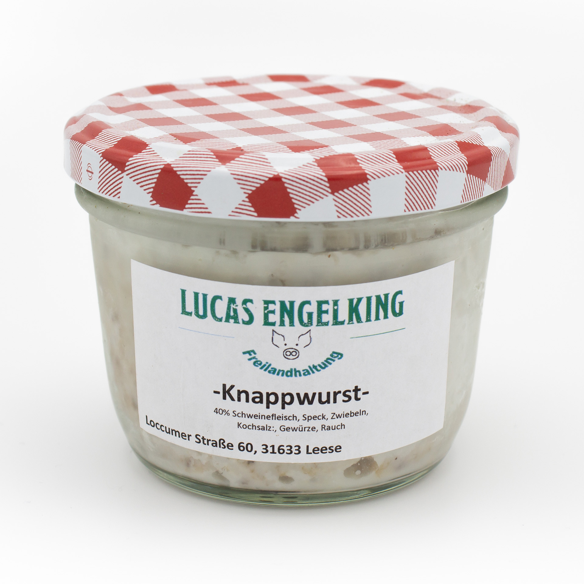 Knappwurst/Zwiebelwurst im Glas